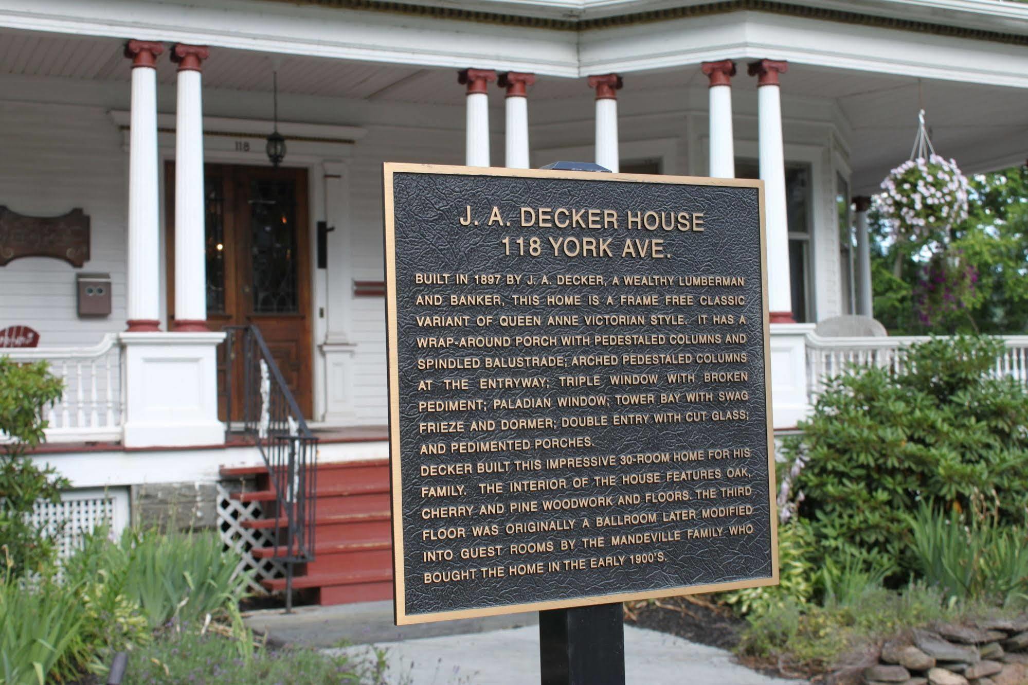 Victorian Charm Inn Towanda Εξωτερικό φωτογραφία